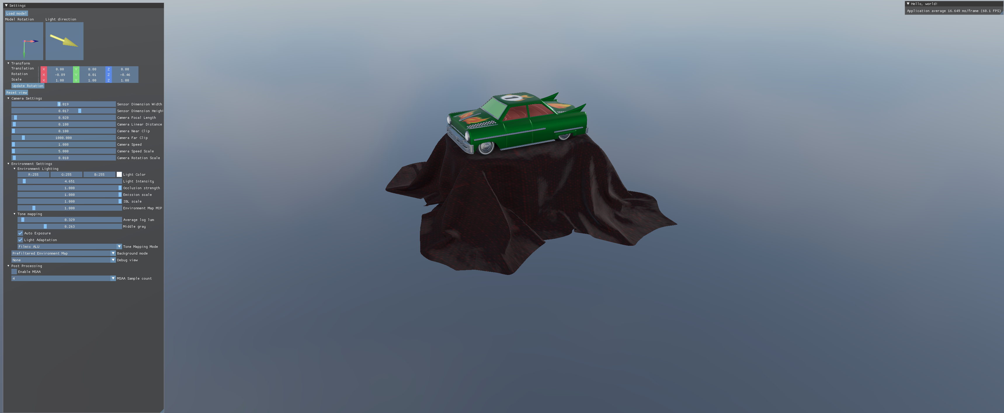 Vision GLTF Viewer